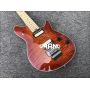 Custom Mahogany Body With Quilted Maple Top Red Paint Floyd Electric Guitar