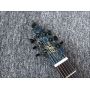 Custom Earts EXPLORER-1 Electric Guitar with African Mahogany Body Black 