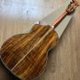 Custom 00045 All Solid KOA Wood Full Abalone Binding Ebony Fingerboard Mahogany Neck Acoustic Guitar