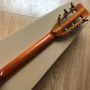 Custom 00045 All Solid KOA Wood Full Abalone Binding Ebony Fingerboard Mahogany Neck Acoustic Guitar