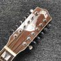 Custom 12 Strings D Body Solid Cedar Top Rosewood Back Side Guilds Acoustic Electric Guitar