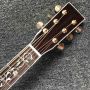 Custom Solid Top Rosewood Back Side Life Tree Inlay Acoustic Guitar