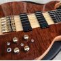 Custom Burst Maple Active Pickup 6 Strings Ebony Fingerboard Neck Through Body Electric Bass Guitar