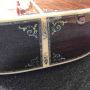 Custom Deluxe Real Abalone Binding Ebony Fingerboard Rosewood Back Side Solid Spruce Wood Acoustic Guitar