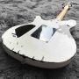Prince Clouds Relic EVH Wolfgang VS Eddie Van Halen Sunburst Wolf Electric Guitar