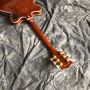 Semi Hollow Body Jazz Electric Guitar with Gold Color Hardware Rosewood Fingerboard