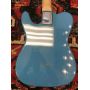 Custom Semi-Hollow Grand Thinline Super Series 2023 Aqua Blue Tele Electric Guitar