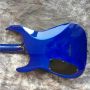 High Quality Blue Water Wave Electric Guitar