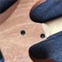 Left Handed Electric Guitar in Metal Red