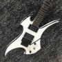 2023 New High Quality Floyd-Rose Irregular Shape Electric Guitar in White With Rosewood Fingerboard