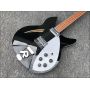 Ricken 360 Electric Guitar Black Paint Body with Dot Inlay Fingerboard Electric Guitar 