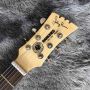 Custom Guitar The Ventures White Color Mosrite Logo Reversed Body 6 Strings Electric Guitar