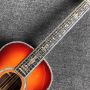 Custom Solid Spruce Top 00045 100% All Real Abalone Ooo Style 45 Acoustic Electric Guitar