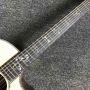 Solid Spruce Top Real Abalone Inlays Rosewood Back Side Ebony Fingerboard 916s Acoustic Electric Guitar