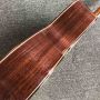 Solid Spruce Top Real Abalone Inlays Rosewood Back Side Ebony Fingerboard 916s Acoustic Electric Guitar