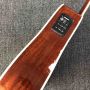 Custom Solid Spruce Top Mahogany Back Side Rosewood Fingerboard Acoustic Electric Guitar with Electronic Pickup EQ Accept Customized Logo