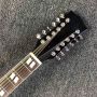 Custom Solid Spruce Top Mahogany Back Side Rosewood Fingerboard Acoustic Electric Guitar with Electronic Pickup EQ Accept Customized Logo