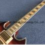 Custom Quilted Maple Top Shell Mosaic Electric Guitar