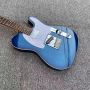 Custom Chrome Hardware Tele Electric Guitar Blue Boutique Alder Body Electric Guitar with GRAPH TECH TUSQ Nut,GALLISTRINGS