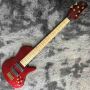 GRAND Butterfly Electric Guitar Custom Shop 5 Strings Red Electric Bass Custom Neck through body 9V active pickups Electric Bass