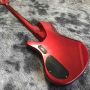 GRAND Butterfly Electric Guitar Custom Shop 5 Strings Red Electric Bass Custom Neck through body 9V active pickups Electric Bass