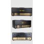 Grand Valve Tube Guitar Amplifier Head Jxs120 Style 100W in Black EL34/6L6 Select Switch Preamp 12AX7×4 Power Tube 4×EL34