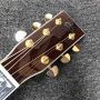 Custom Solid Spruce Top KOA Back Side 45D Cutaway Acoustic Guitar Accept OEM Customized Pickguard and Logo on Headstock