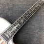 Custom Solid Spruce Top KOA Back Side 45D Cutaway Acoustic Guitar Accept OEM Customized Pickguard and Logo on Headstock
