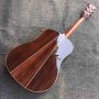 Custom Solid Spruce Top 41 Inch D Type 35s Series Acoustic Electric Guitar in Yellow Painting
