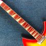 Custom 12 Strings Ricken 360 Electric Guitar in Cherry Red Burst Buxus Sinica Body