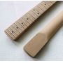 Custom Grand Paddle Headstock Unfinished Roasted Maple ST Guitar Neck Electric TL Guitar Accept OEM