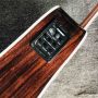Custom OEM Solid Spruce Top Open Silver Tuner D Body Classic Acoustic Guitar with Electronic EQ