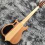Custom Neck Through Body Ebony Fingerboard Active Pickup Burst Maple 6 Strings Alembics Style Bass Guitar Accept Bass Guitar Project Customized