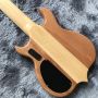 Custom Neck Through Body Ebony Fingerboard Active Pickup Burst Maple 6 Strings Alembics Style Bass Guitar Accept Bass Guitar Project Customized
