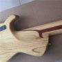 Custom Burst Maple Top 6 Strings Bass Guitar Neck Through Body Ebony Fingerboard Active Pickups Electric Bass