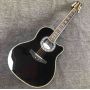 Custom Grand Solid Spruce Top Tortoise Plate 12 Strings Acoustic Guitar with Belcat Pickup