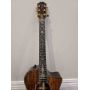 Custom Solid KOA Wood Ebony Fingerboard Abalone Binding SOLID Back Side BB Band EQ Electronic Pickup Acoustic Guitar