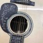 Custom Grand GD45md Madagascar Acoustic Guitar Solid Europe KOA Back Side Maple Top and Binding One Pcs Mahogany Neck LR Baggs Electronic Pickup