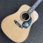 Grand D-100AA AAAA All Solid Wood Acoustic Guitar