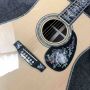 Custom Grand D-100 Deluxe AAAA ALL SOLID WOOD Acoustic Guitar