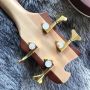 Custom Grand Bass 4 Strings Neck Through Body Electric Bass Carve Top Musical Instruments Factory