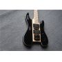Custom Neck Through Body Headless Electric Guitar with Black Hardware