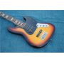 Custom Jazz 5 Strings Electric Bass Guitar with Rosewood Fingerboard Black Pickguard