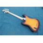 Custom Jazz 5 Strings Electric Bass Guitar with Rosewood Fingerboard Black Pickguard