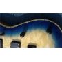 Custom Flame Maple Top Paua Shell Binding Rosewood Fingerboard Basswood Maple Neck 7 Strings Electric Guitar 