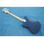 Custom 4 strings Electric Bass Guitar Jazz in Black Color Rosewood Fretboard Chrome Hardware.