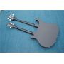 Custom Double Neck Ricken Bass 4+6 Strings Electric Bass Guitar