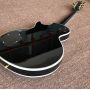 Custom Tiger Flamed Standard Custom Electric Guitar Black Pickguard Sunburst Guitar Mahogany Body Musical Instruments
