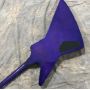 Custom Flame Maple Top Electric Guitar in Purple