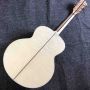 Custom 43 Inch Jumbo J200 Acoustic Guitar Flamed Maple Neck and Back Side Accept Any Shape Customization
